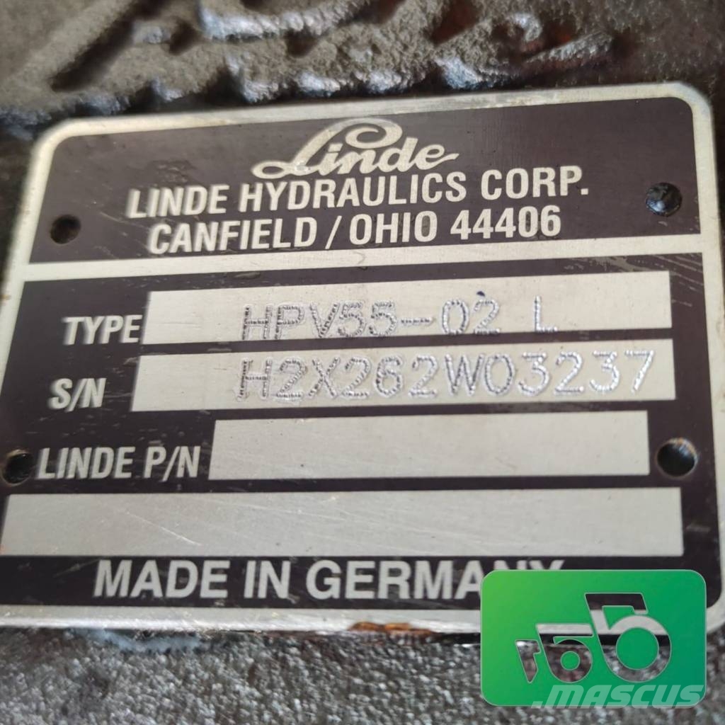 Jungheinrich Linde HPV55-02L Drive Pump Chassis en ophanging
