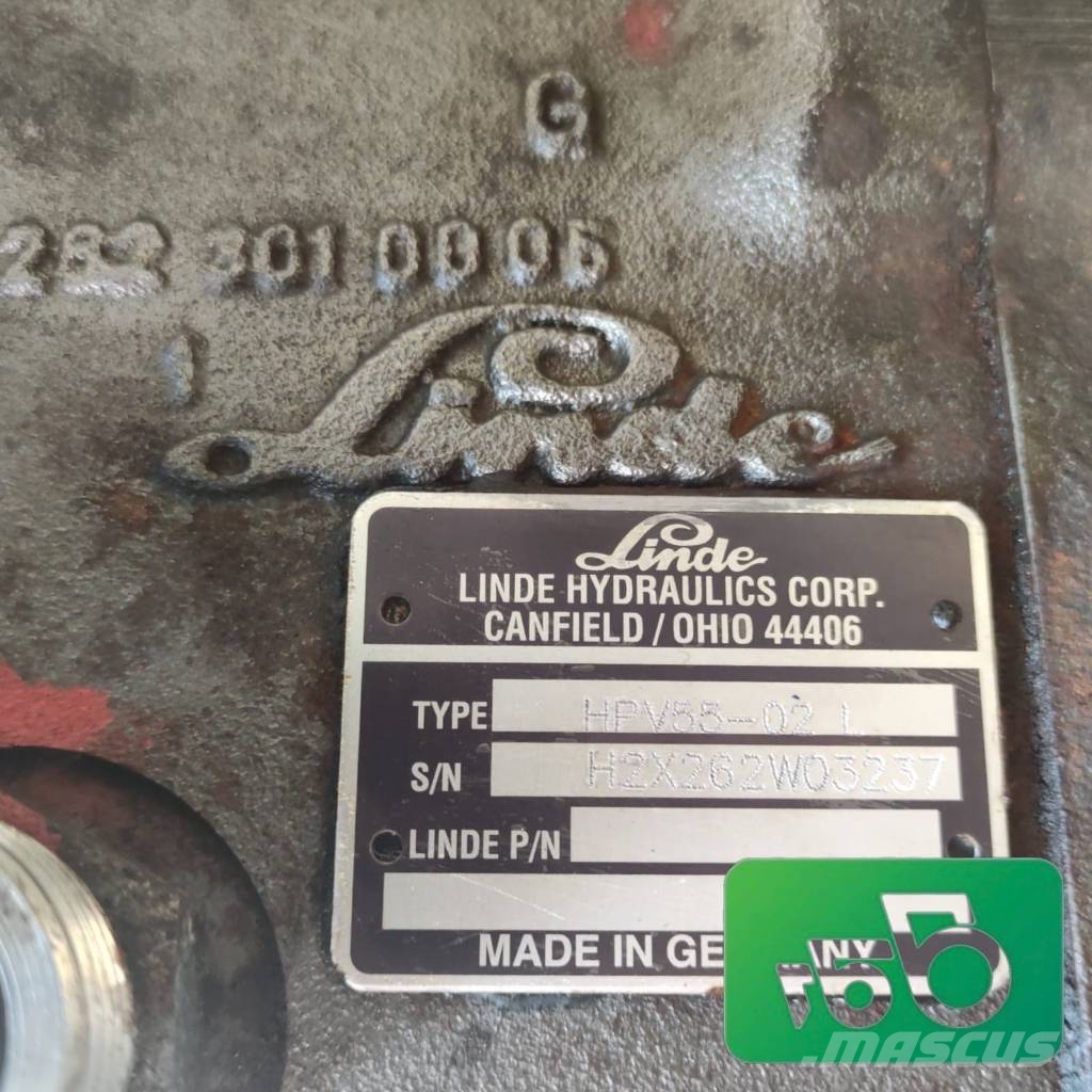 Jungheinrich Linde HPV55-02L Drive Pump Chassis en ophanging
