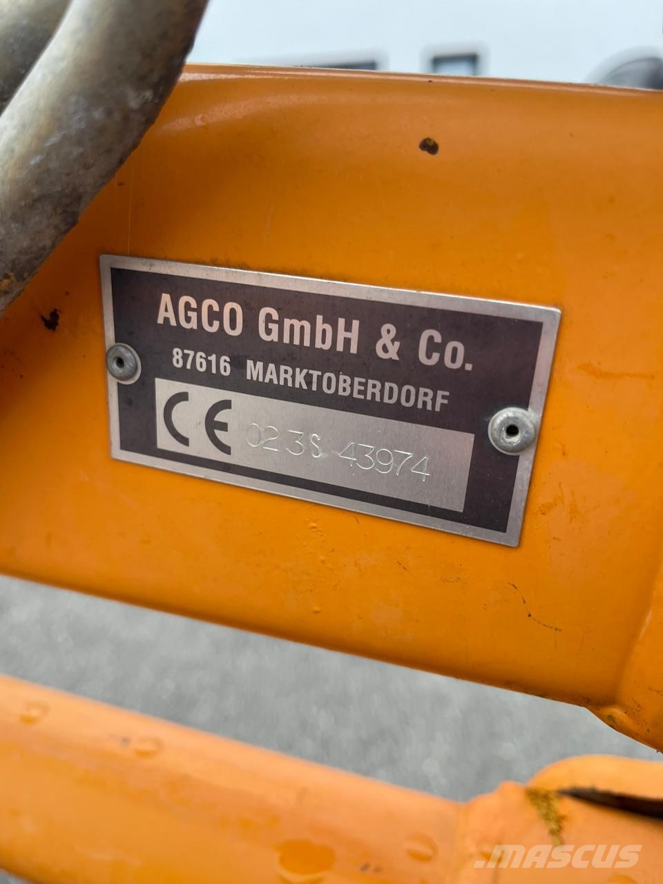 Fendt Frontlader passend zu Fendt GTA 380 Turbo Övriga traktortillbehör