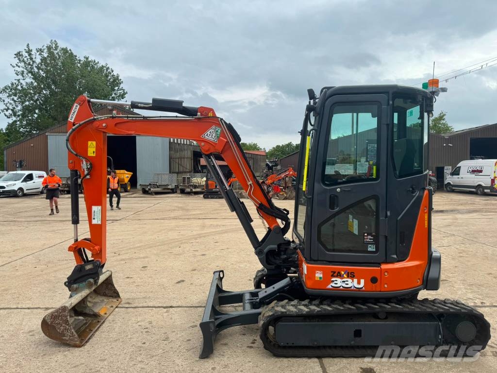 Hitachi ZX 33 U-6, 2020, Ipswich, Suffolk, Birleşik Krallık - mini
