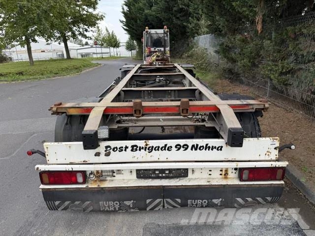 Schmitz Cargobull / BDF Wechselbrücken / 2 x Achsen SAF Причепи для перевезення контейнерів