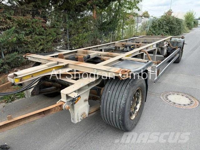 Schmitz Cargobull / BDF Wechselbrücken / 2 x Achsen SAF Kontejnerske prikolice