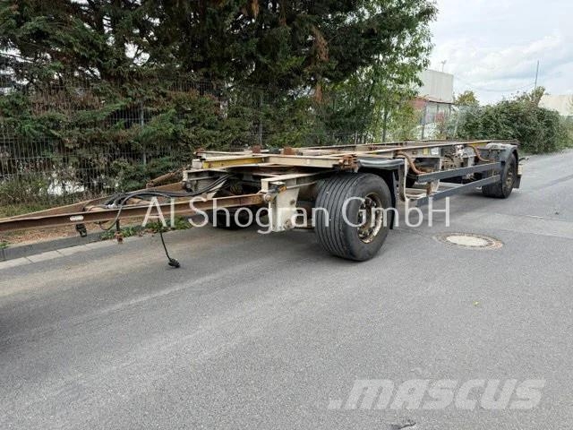 Schmitz Cargobull / BDF Wechselbrücken / 2 x Achsen SAF Kontejnerske prikolice