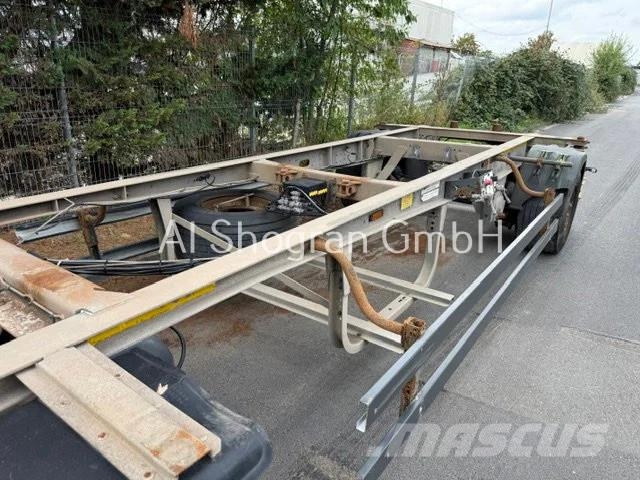 Schmitz Cargobull / BDF Wechselbrücken / 2 x Achsen SAF Kontejnerske prikolice