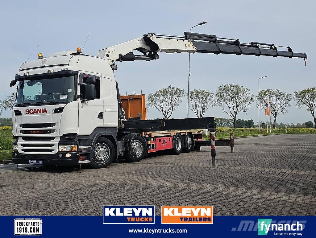 Scania R490 8X2*6 HMF 6020K6 Camiones de cama baja