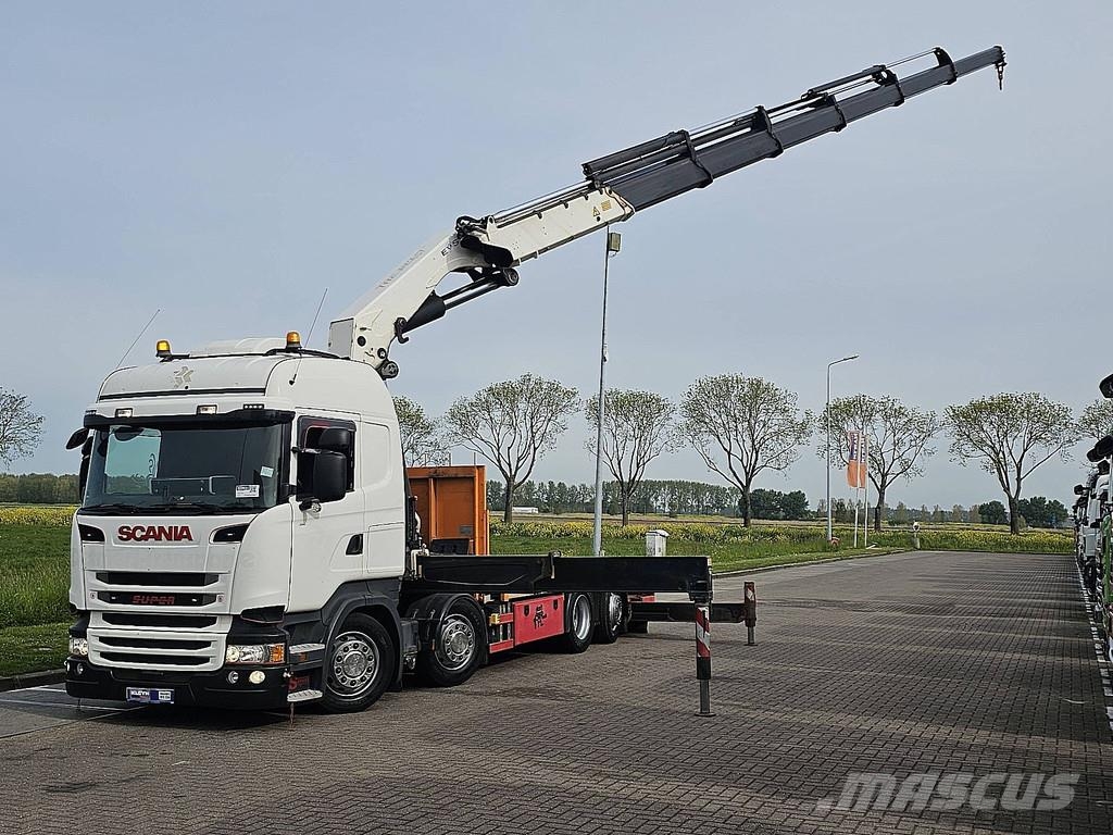 Scania R490 8X2*6 HMF 6020K6 Camiones de cama baja