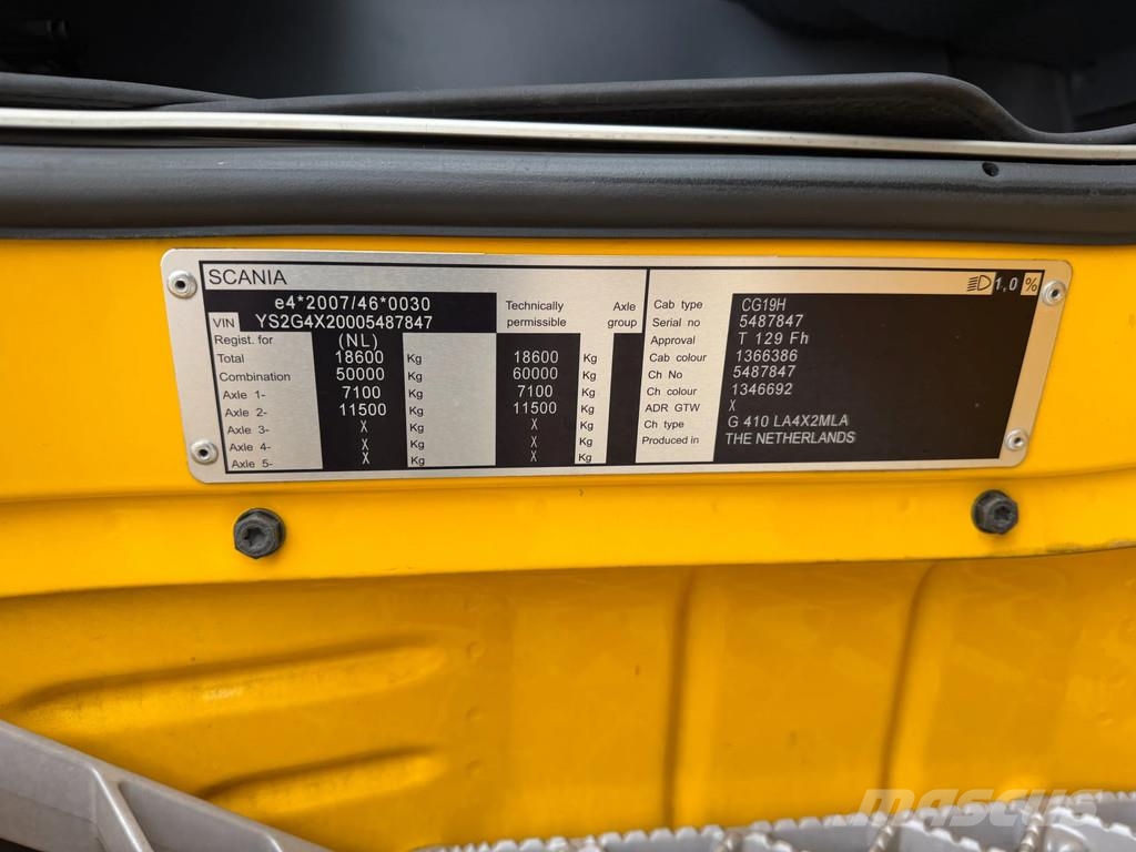 Scania G410 Euro 6 SCR Only - Full Spoiler - Alcoa - Smar Sattelzugmaschinen