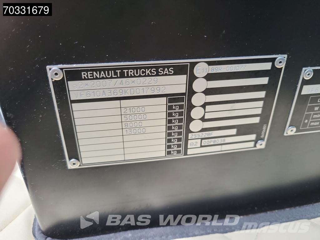 Renault T 520 4X2 HIGH Retarder Full-Air 2x Tanks Standkli Camiones tractor