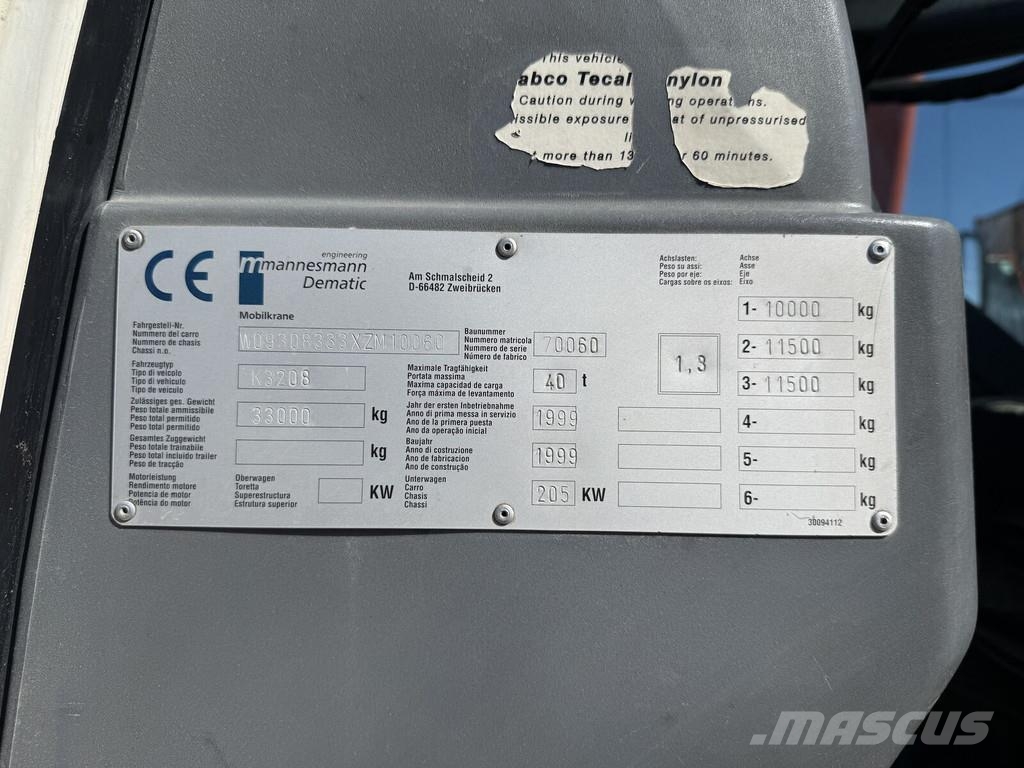 Terex AC40 Ostatná zdvíhacia technika