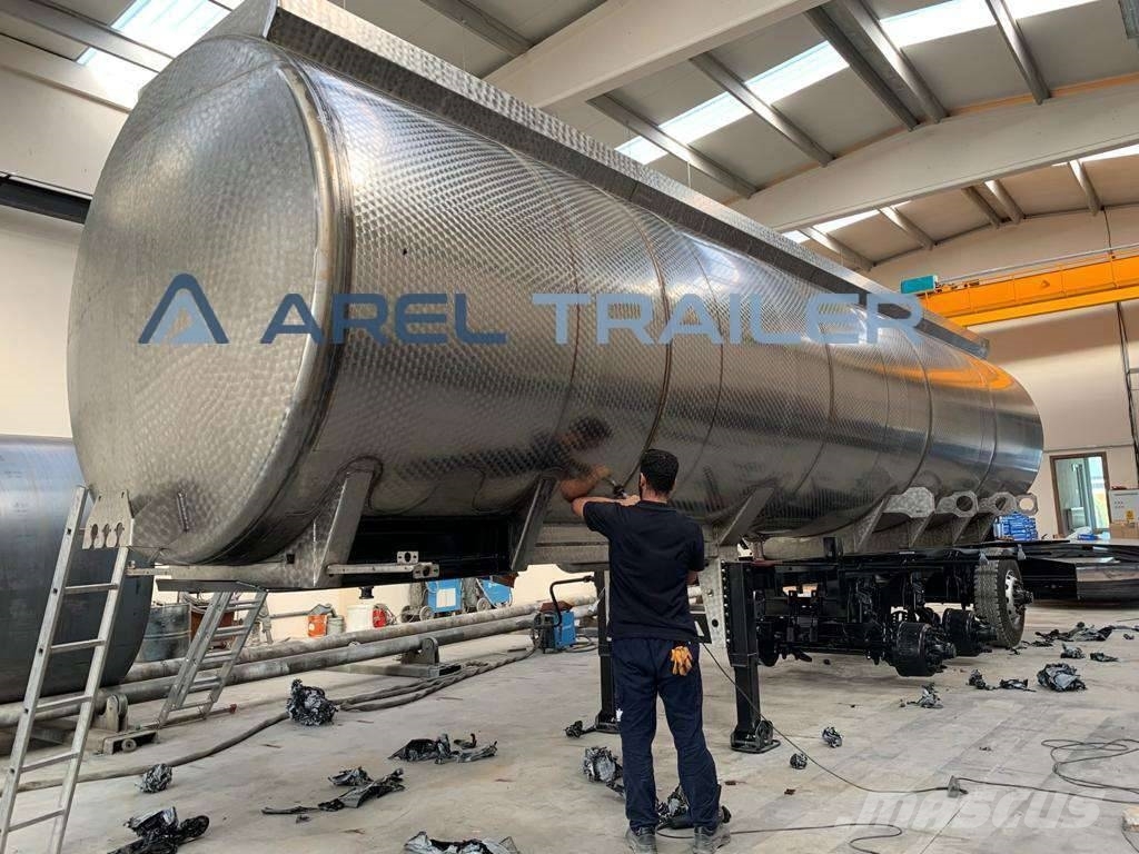 Arel Trailer STAINLESS STEEL TANKER TRAILER Cisternové návesy