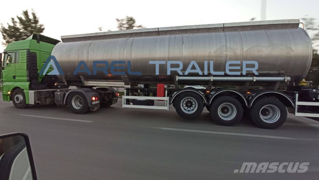 Arel Trailer STAINLESS STEEL TANKER TRAILER Cisternové návesy