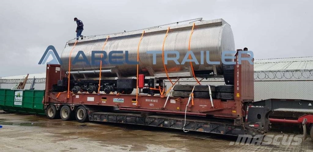 Arel Trailer STAINLESS STEEL TANKER TRAILER Cisternové návesy