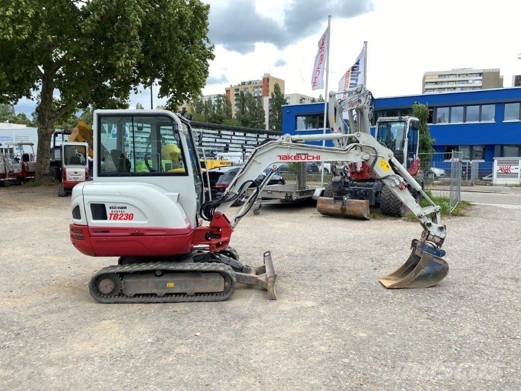 Takeuchi TB 230 V3 Power-Tilt HS03 wie TB240,TB250 Miniexcavadoras