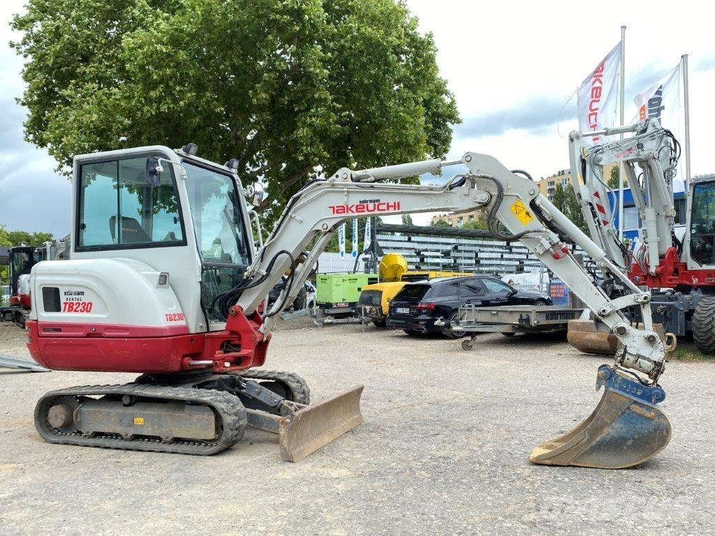 Takeuchi TB 230 V3 Power-Tilt HS03 wie TB240,TB250 Mini bageri < 7t