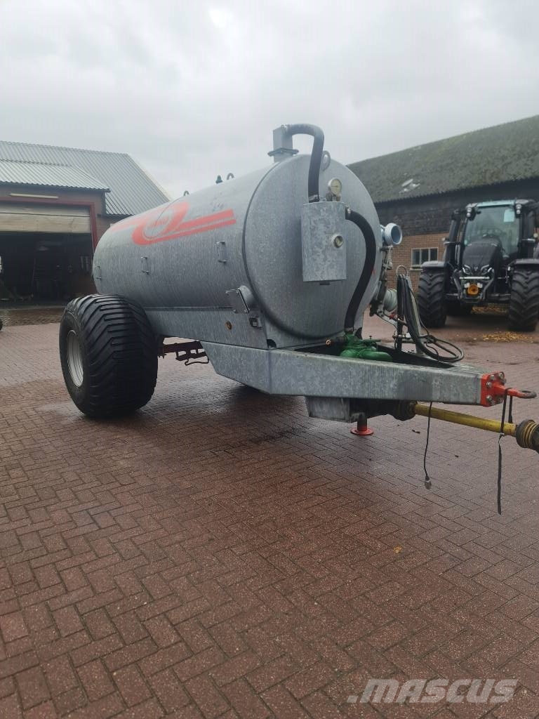 Jako 5 kuub tank Slurry tankers