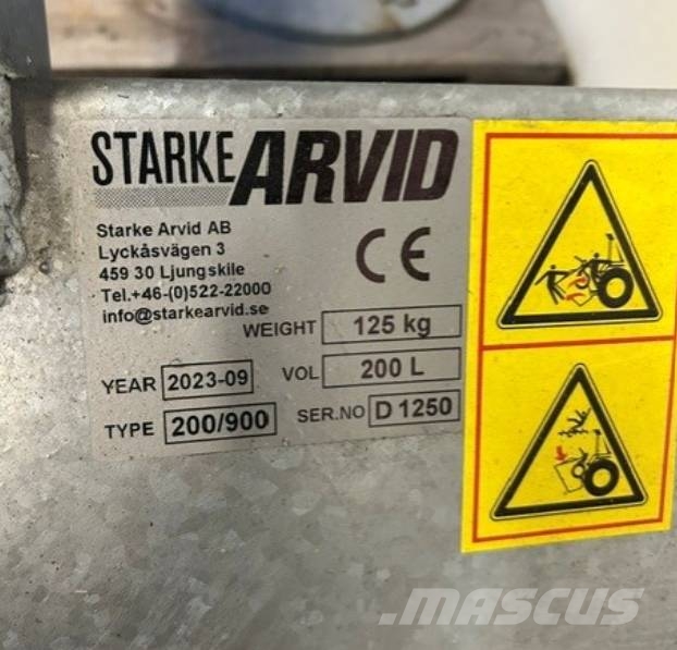 Fjärås 200/900 آلات التغطية بالرمل