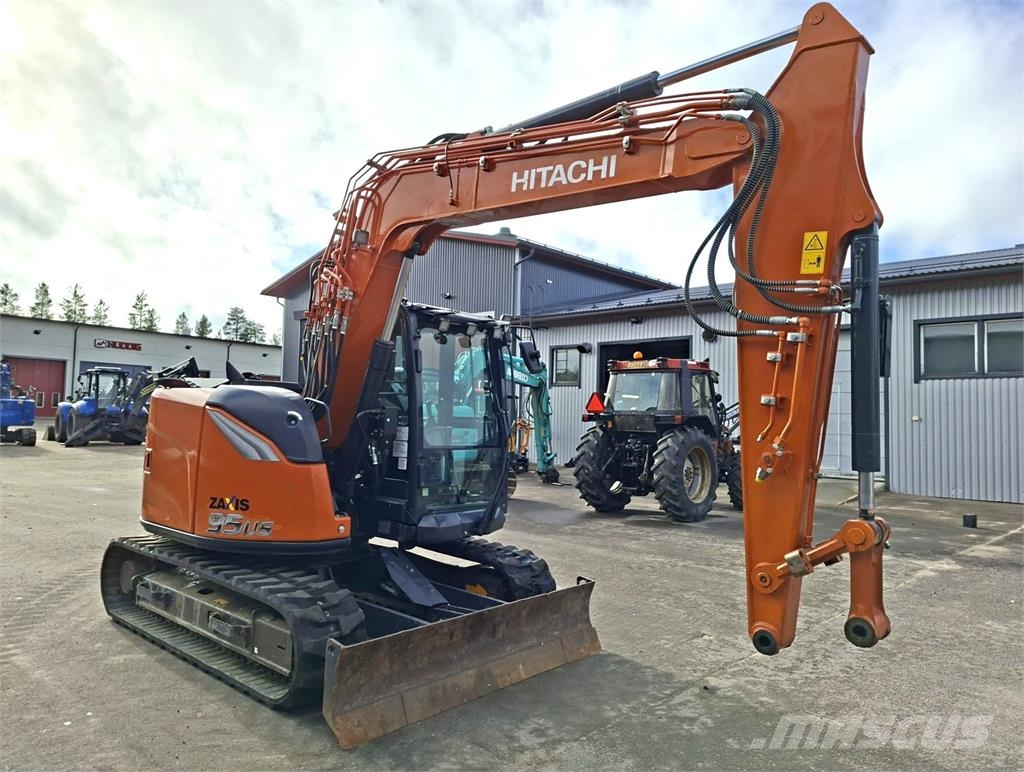 Hitachi ZX95US-7  VÄHÄN AJETTU, STAGE 5 Vidēja lieluma ekskavatori 7 t - 12 t