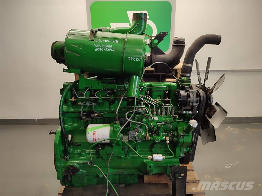 John Deere Engine 6076ARW02 JOHN DEERE 4755 Mootorid