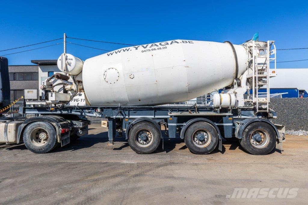 Renders BETON MIXER 12M3 + MOTOR/MOTEUR/ENGIN (MALAXEUR/MI Otros semirremolques