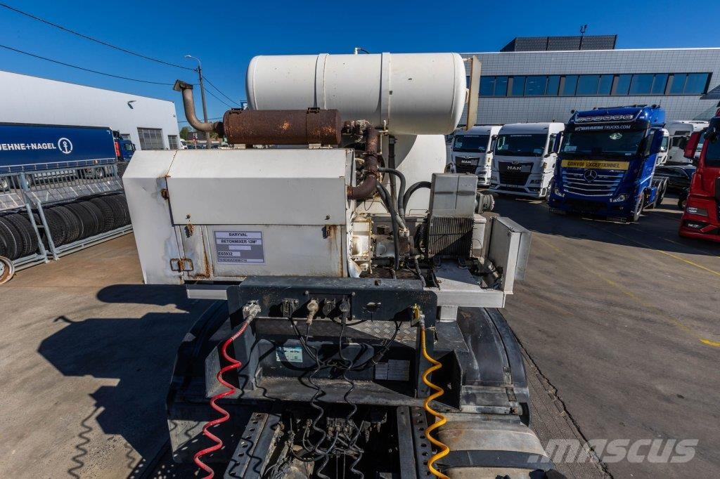 Renders BETON MIXER 12M3 + MOTOR/MOTEUR/ENGIN (MALAXEUR/MI Muut puoliperävaunut