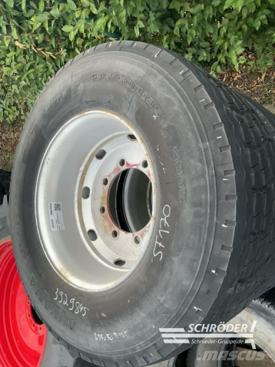 2X 435/50 R19,5 166 A8 Dubbelmontage
