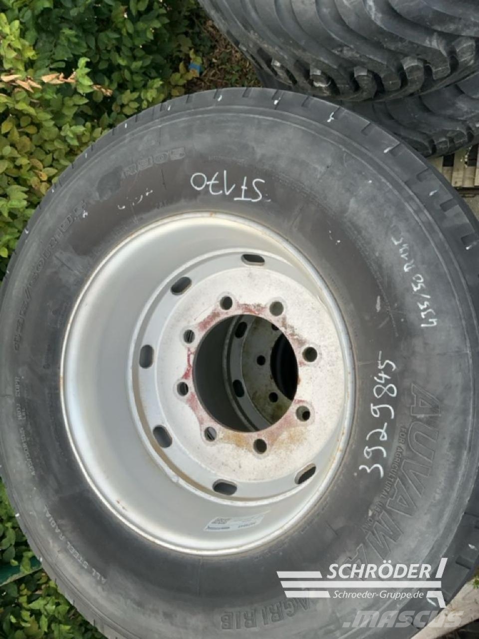 2X 435/50 R19,5 166 A8 Dubbelmontage