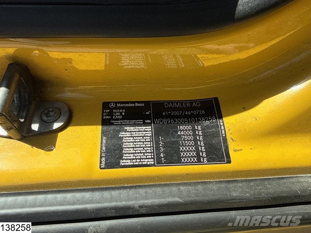 Mercedes-Benz Actros 1843 EURO 6, Retarder, Kassbohrer, Combi Oprijwagen