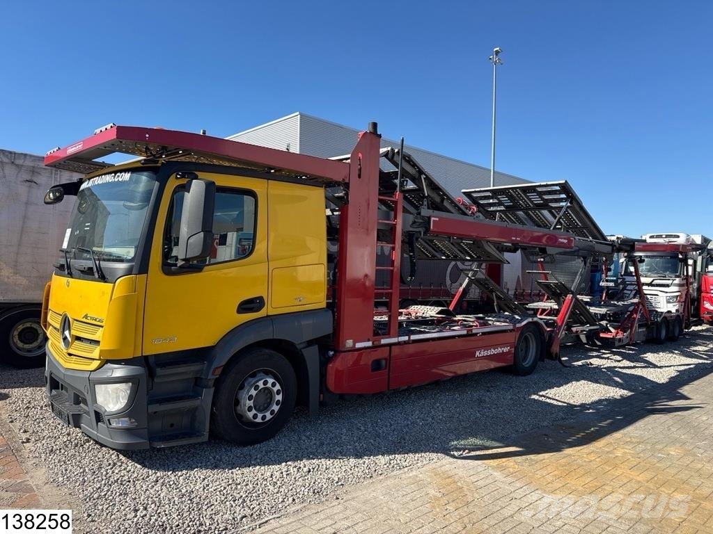 Mercedes-Benz Actros 1843 EURO 6, Retarder, Kassbohrer, Combi Oprijwagen