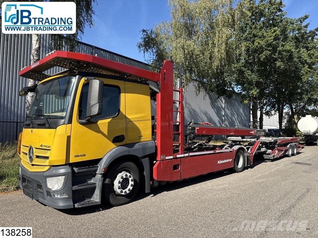 Mercedes-Benz Actros 1843 EURO 6, Retarder, Kassbohrer, Combi Oprijwagen