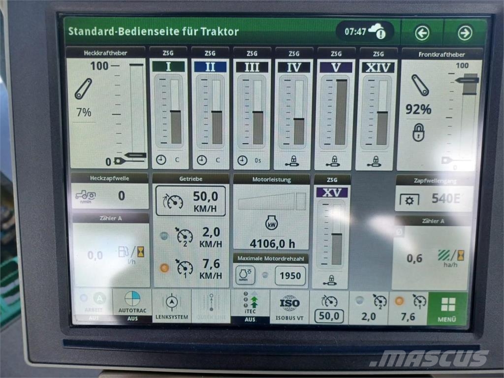 John Deere 7R 350 - Steckachse, Command PRO Tractores
