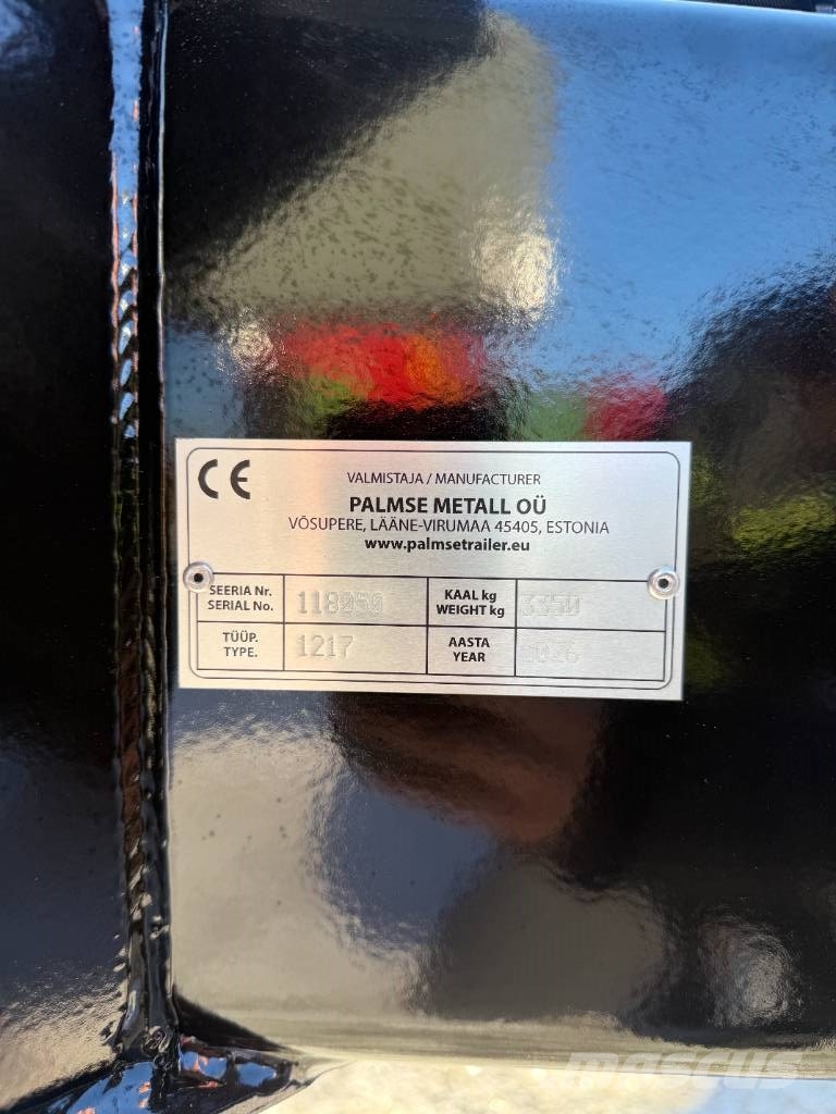 Palmse Trailer D1217 Supervolym Grain / Silage Trailers