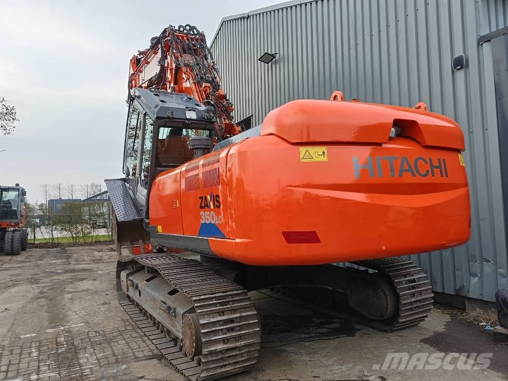 Hitachi ZX 350 LC-3 demolition HD excavator bagger, 2008