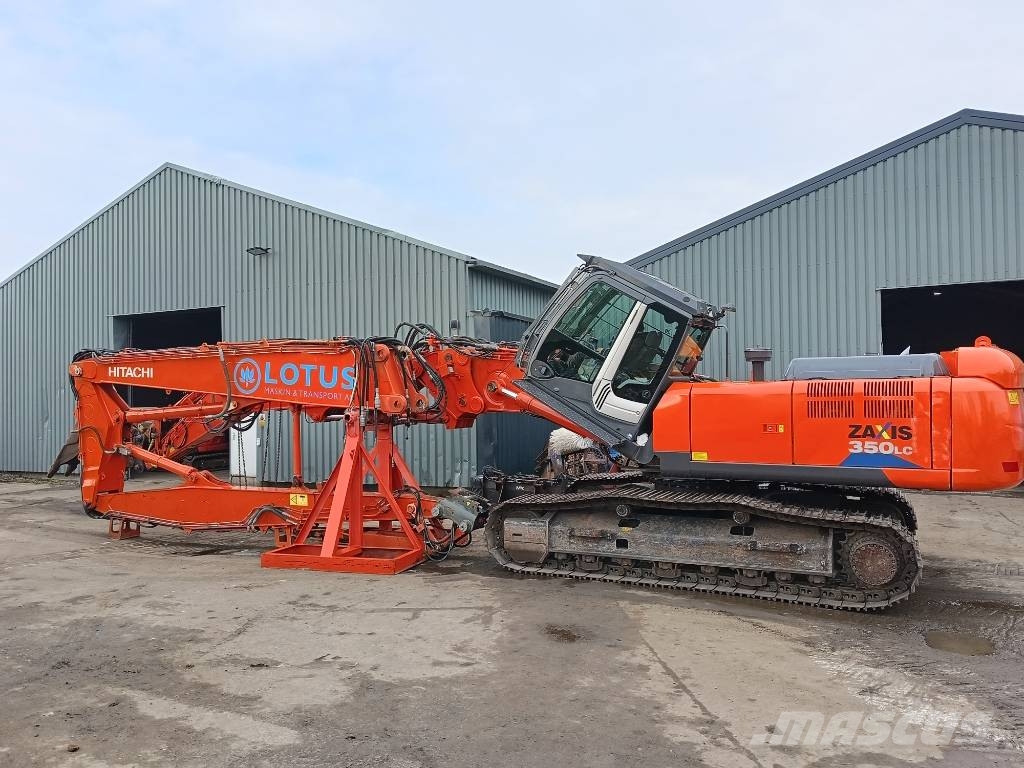 Hitachi ZX 350 LC-3 demolition HD excavator bagger, 2008