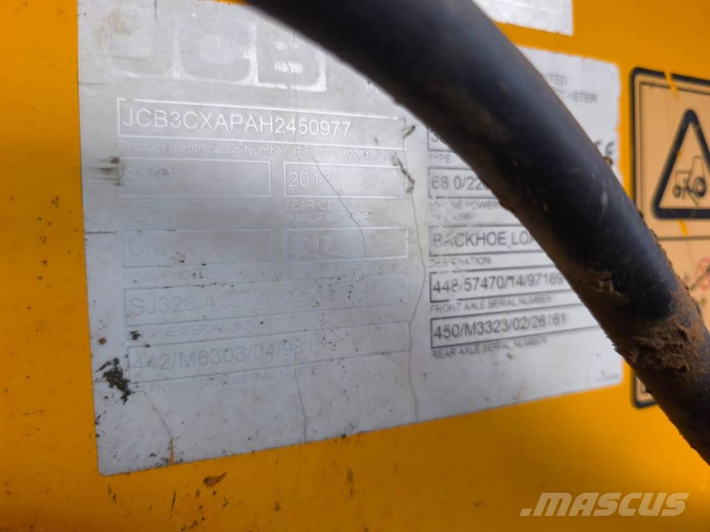 JCB 3 CX SM 4 T Kazıcı yükleyiciler - beko loder