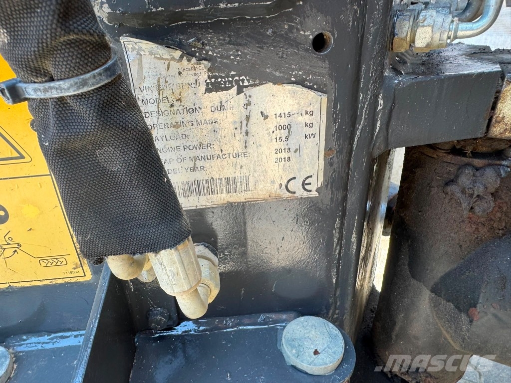 Mecalac TA 1 EH Vehículos compactos de volteo