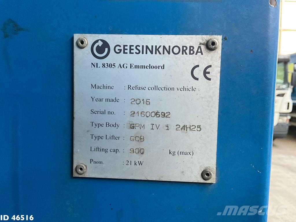 Scania P 320 Euro 6 Geesink 24 m³ Απορριμματοφόρα