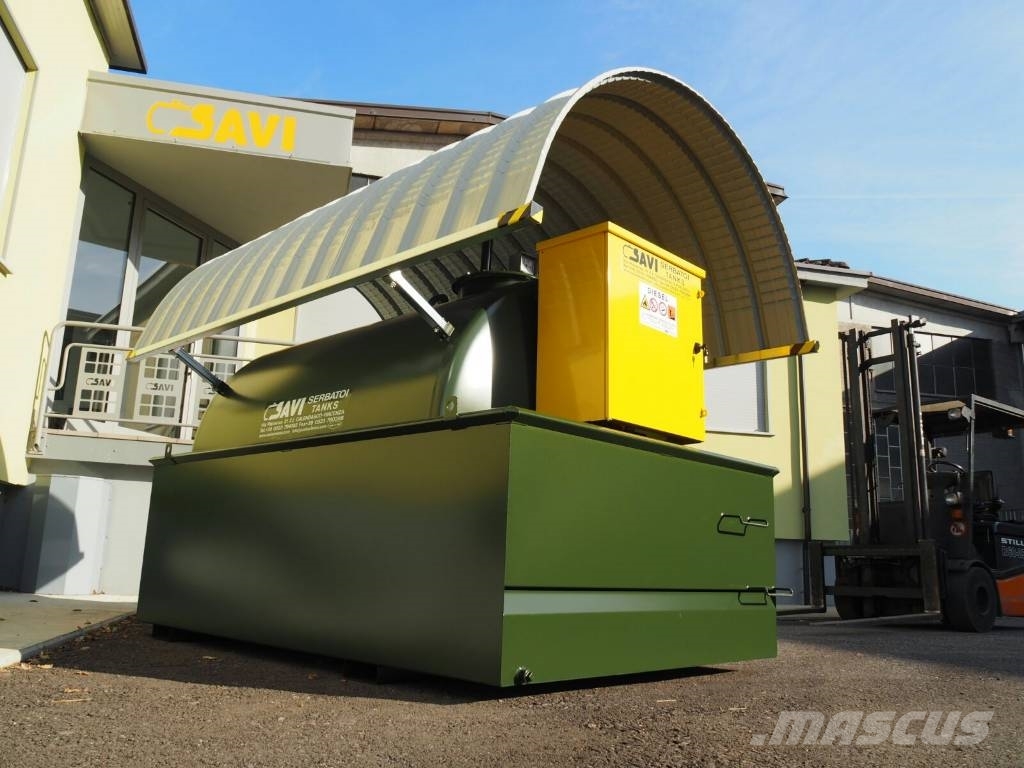 Savi Serbatoi PLANET con vasca di sicurezza 110% (DM 22-11-2017) Brandstof-en toegevoegde tanks