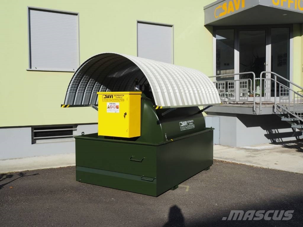 Savi Serbatoi PLANET con vasca di sicurezza 110% (DM 22-11-2017) Brandstof-en toegevoegde tanks
