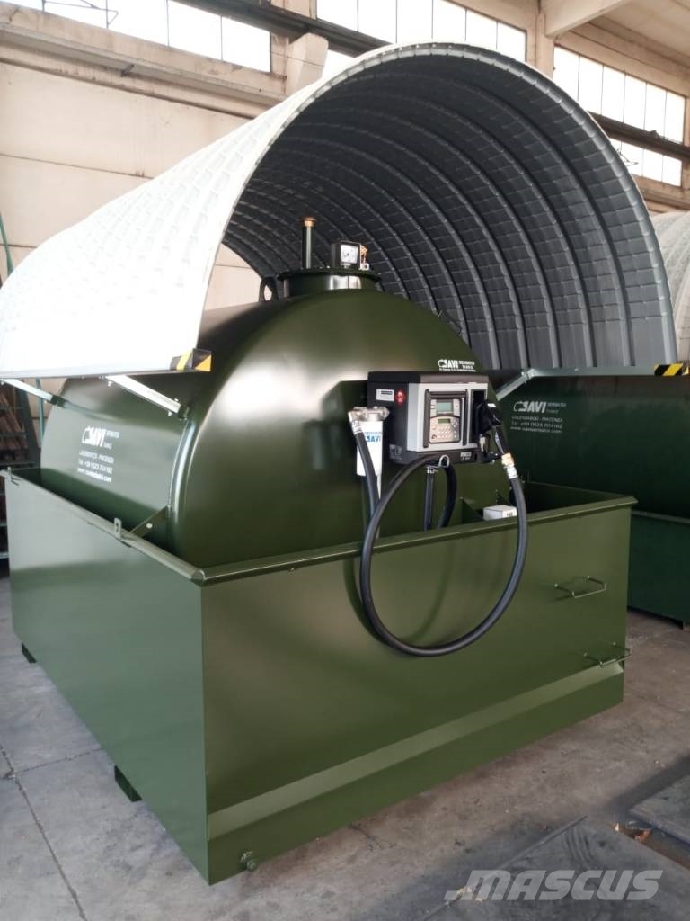 Savi Serbatoi PLANET con vasca di sicurezza 110% (DM 22-11-2017) Brandstof-en toegevoegde tanks