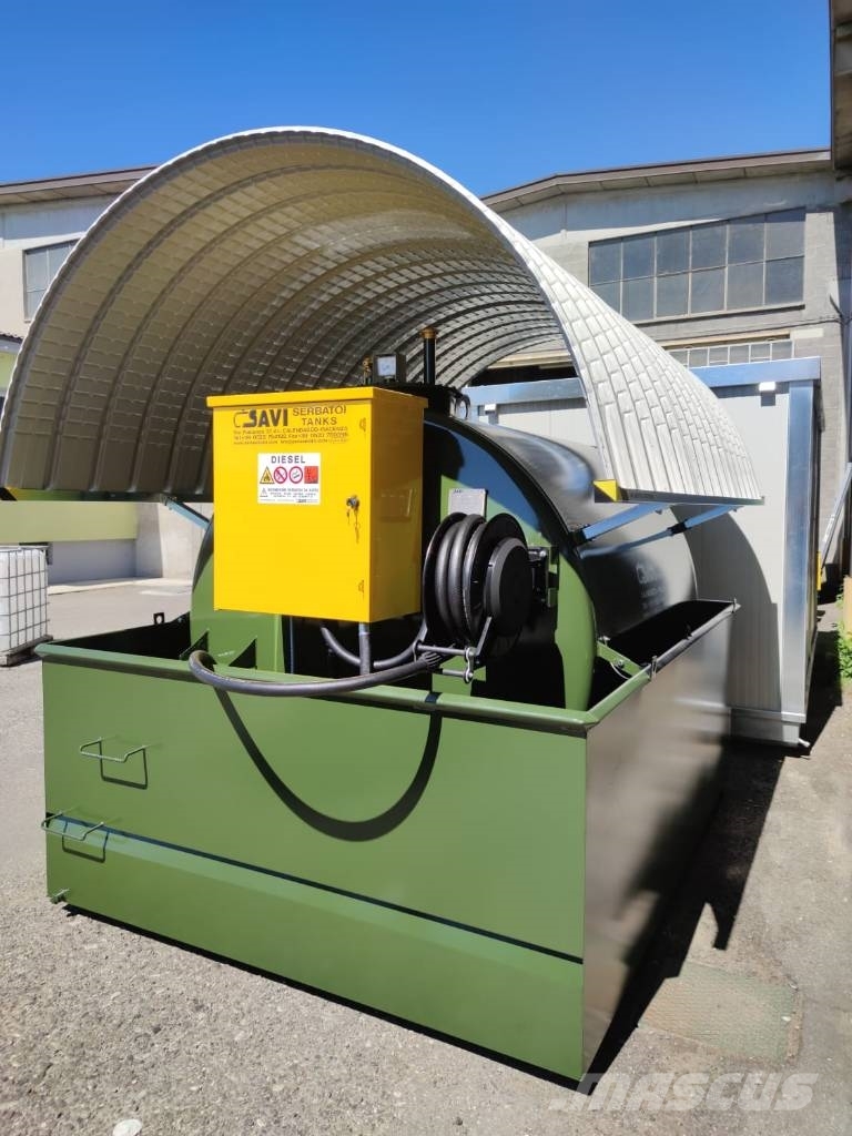 Savi Serbatoi PLANET con vasca di sicurezza 110% (DM 22-11-2017) Brandstof-en toegevoegde tanks