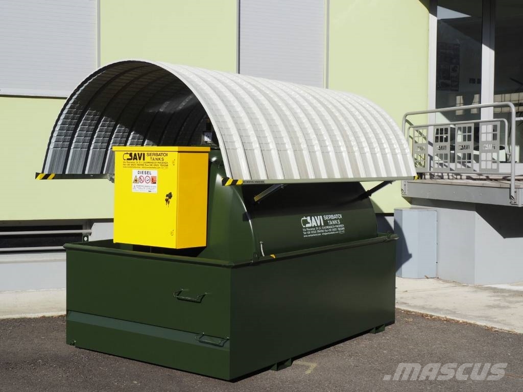 Savi Serbatoi PLANET con vasca di sicurezza 110% (DM 22-11-2017) Brandstof-en toegevoegde tanks