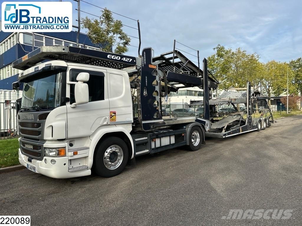 Scania P 450 EURO 6, Retarder, Rolfo, Combi Автовози