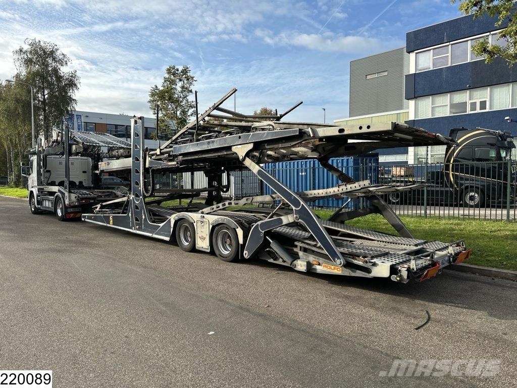 Scania P 450 EURO 6, Retarder, Rolfo, Combi Автовози