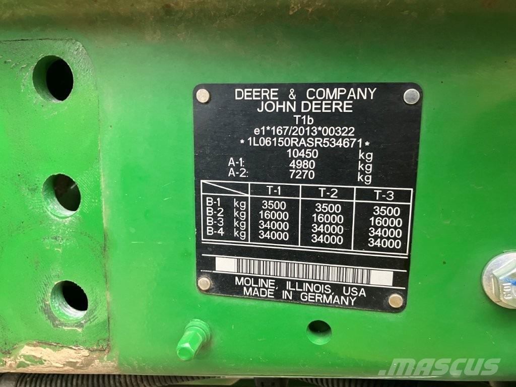 John Deere 6R 150 Трактора