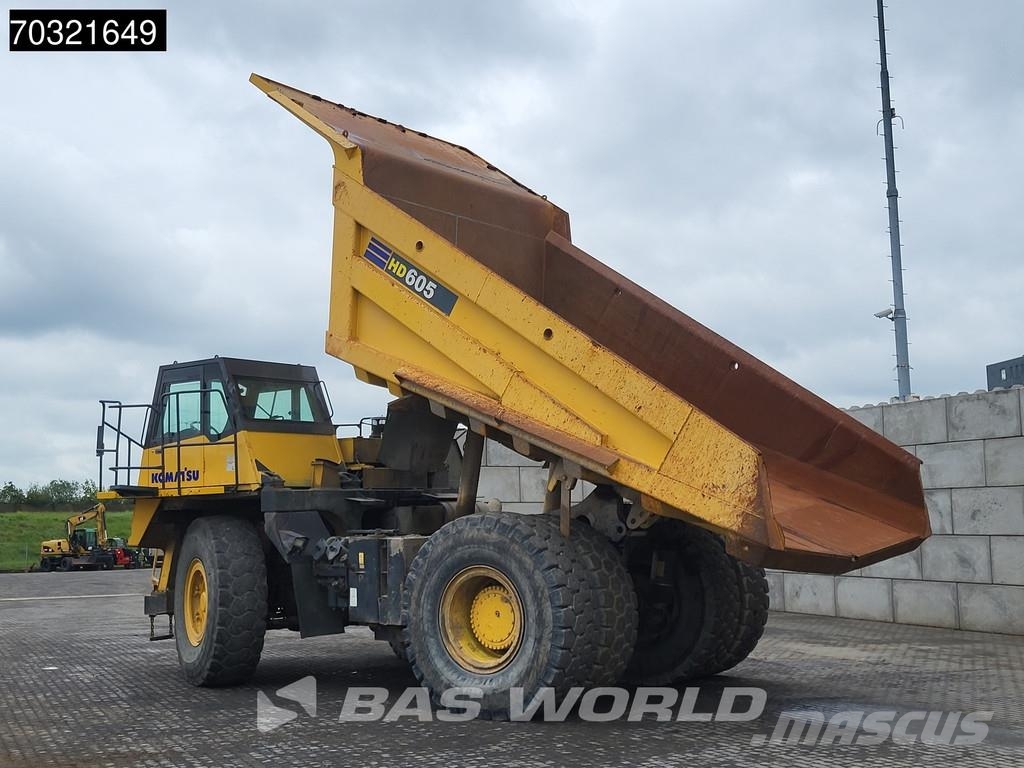 Komatsu HD605 -7E0 Άκαμπτα Dumper με ανατρεπόμενο κάδο