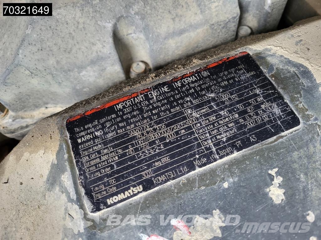 Komatsu HD605 -7E0 Άκαμπτα Dumper με ανατρεπόμενο κάδο