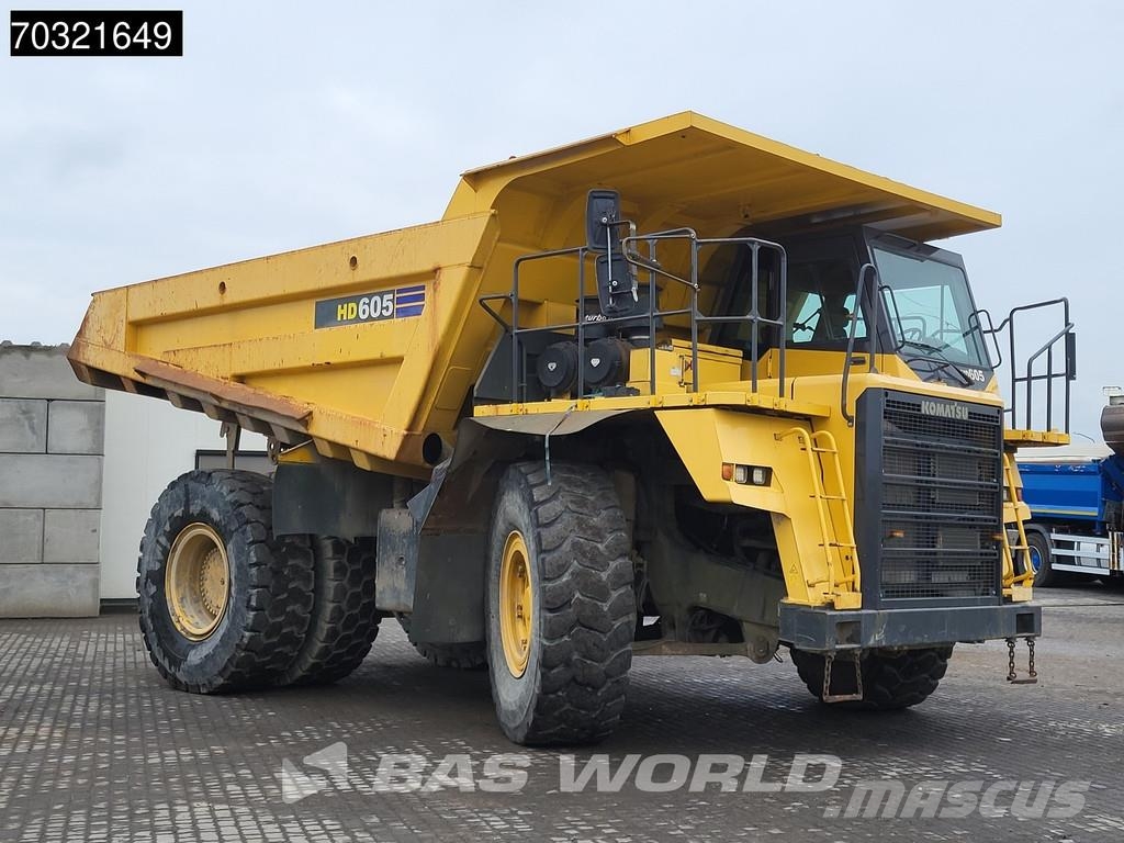 Komatsu HD605 -7E0 Άκαμπτα Dumper με ανατρεπόμενο κάδο
