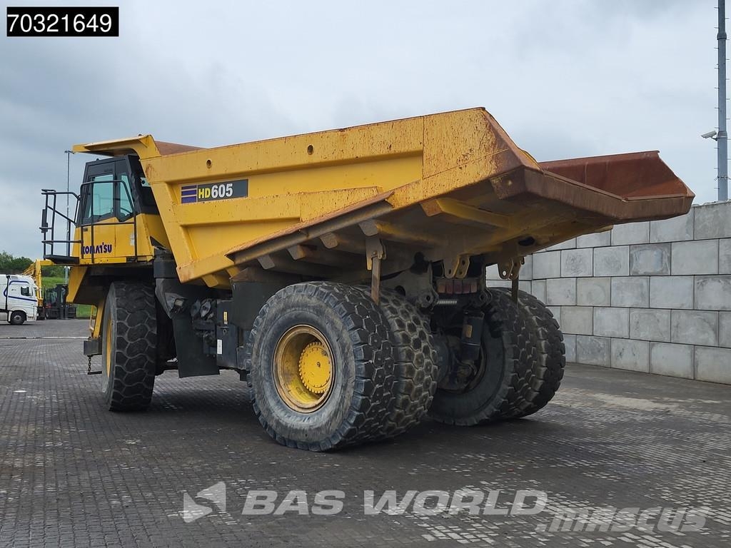 Komatsu HD605 -7E0 Άκαμπτα Dumper με ανατρεπόμενο κάδο