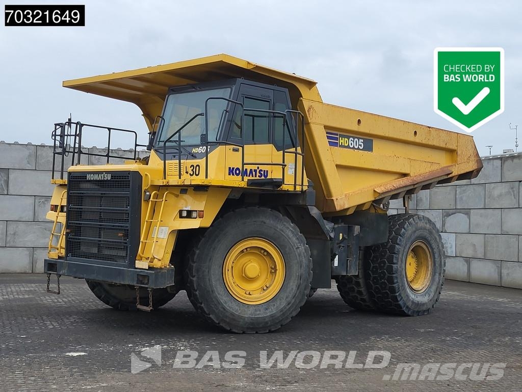 Komatsu HD605 -7E0 Άκαμπτα Dumper με ανατρεπόμενο κάδο