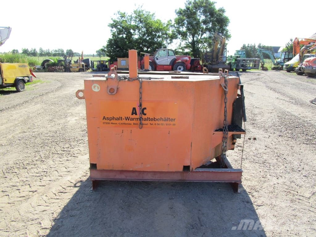 HMB ATC Typ AWB 35 Strako Geyer, Rupprecht Terminiai asfalto konteineriai